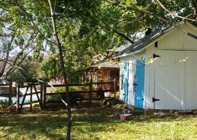 Shed Painting - Harford County - For The Boys Painting
