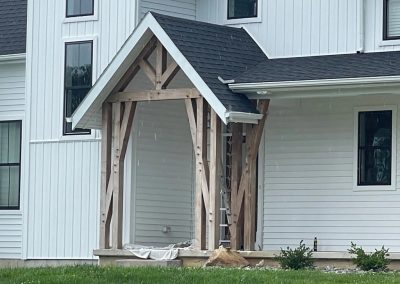 Front Porch Painting - Harford County - For The Boys Painting